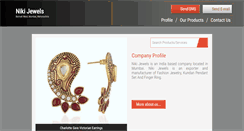 Desktop Screenshot of fashion-jewelry-manufacturer.com